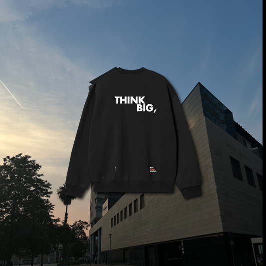 Sudadera cuello redondo